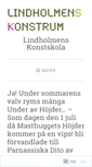 Mobile Screenshot of lindholmenskonstskola.com